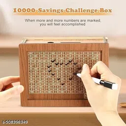 pratiti Wooden Money/Piggy Bank Coin Bank image 3