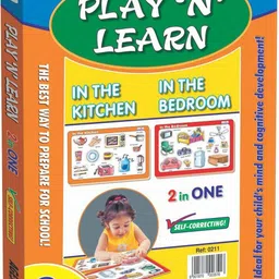 creative's Play N Learn -In the Kitchen and In the Bathroom, Suitable for toddlers-picture-32