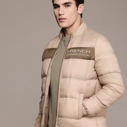 french connection Men Printed Puffer Jacket image 5