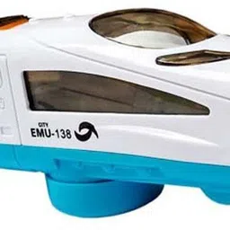 tukamcha Emu Speed Train metro For Kids With 3D Lights & Music image 3