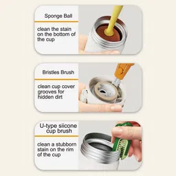 modinity 3 in 1 Multipurpose Bottle Gap Cleaner Brush image 2