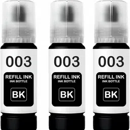 Gedi 003 Black Refill Ink for L3110,L3150,L3250,L3252,L3115,L3116 Printer 3PC Black Ink Bottle-picture-15