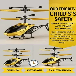 blimzo Remote Control Helicopter Toy for Kids image 4