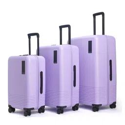 MOKOBARA Set Of 3 Hard-Sided USB Charging Socket Trolley Suitcases-image-0