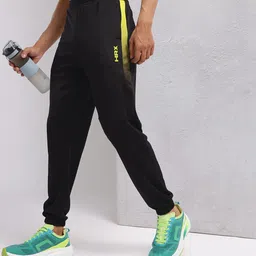 HRX by Hrithik Roshan Men Side Stripe Detail Rapid-Dry Running Joggers-picture-18