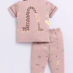 Clt.s Unisex Kids Printed Shirt Pyjamas Pure Cotton Night suit-image-63