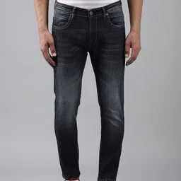 BEAT LONDON by PEPE JEANS Men Navy Blue Skin Tight Skinny Fit Heavy Fade Stretchable Jeans-picture-20