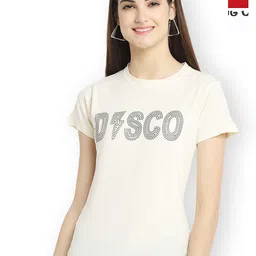 Fabflee Women Multicoloured 3 Printed Extended Sleeves T-shirt-picture-27