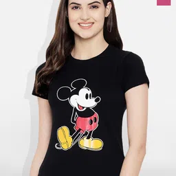 Fabflee Women Multicoloured 4 Printed Extended Sleeves T-shirt-picture-20