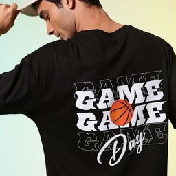 HRX by Hrithik Roshan Men Printed Drop-Shoulder Sleeves Oversized Pure Cotton T-shirt-picture-7
