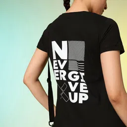 HRX by Hrithik Roshan Typography Printed Pure Cotton T-shirt-picture-32