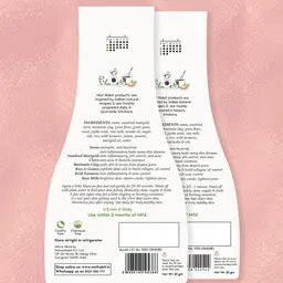 Nat Habit Set of 2 Fresh Exfoliating Mura Face Exfoliator with Neem  Marigold - 25g Each image 2