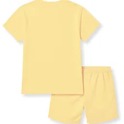 x2o Selection Of 2 Kids Printed Pure Cotton Sleeveless T-shirt With Shorts image 3