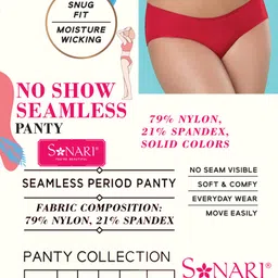 Sonari Pack Of 3 Seamless Hipster Briefs image 2