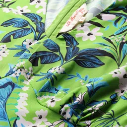 all about you Floral Print Flared Sleeve Fit & Flare Midi Dress image 2