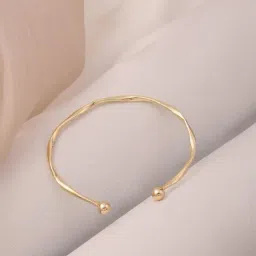 Shein Women Twisted Open Design Slip-On Cuff Bracelet image 2