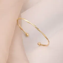 Shein Women Twisted Open Design Slip-On Cuff Bracelet image 4