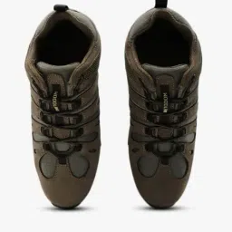 woodland Men Panelled Low-Top Lace-Up Shoes image 5