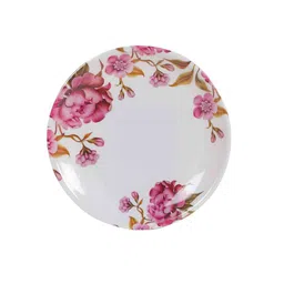 cdi Floral 33 Pcs White & Pink Melamine Dinnerware Set image 4