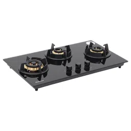 Sunflame SHA 376 UBR Toughened Glass Top 3 Burner Automatic Hob (Flame Failure Device, Black)-image-11