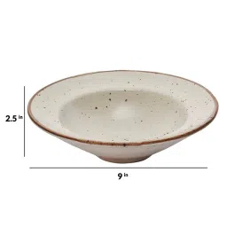 Elora Ceramic Deep Plate by Miah Decor image 3