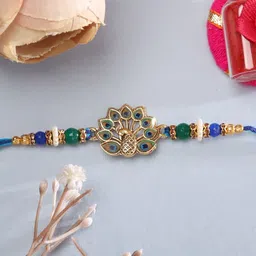 Mali Fionna Beaded Thread Rakhi-picture-41