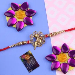Silver Shine 2 Rakhi with Roli Chawal-picture-30