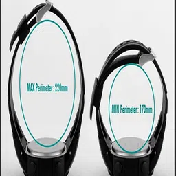 Skmei Men White Dial & Black Straps Digital Multi Function Watch Skmei 1068 Black image 5