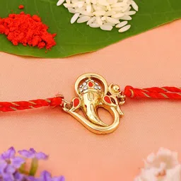 Estele Gold-Plated Crystals-Studded Rakhi-picture-31
