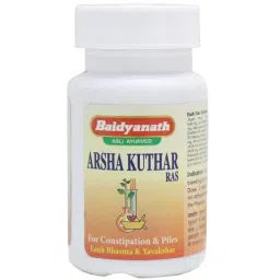 Baidyanath Jhansi ARSHKUTHAR RAS 40 Tablet Pack of 3-image-13