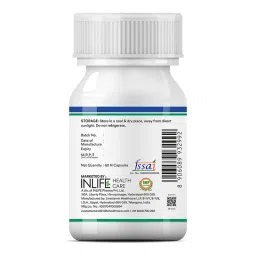 INLIFE Eye Health Supplements | Eye Care Vitamins to Improve Vision, Protect Eyes from Oxidative Stress | Lutein, Zeaxanthin, Grape Seed, Bilberry, Zinc, Selenium, Lycopene - 60 Vegetarian Capsules image 3