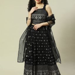 Rangriti Printed Ready to Wear Lehenga & Blouse With Dupatta-picture-0