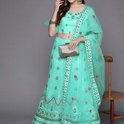 Chhabra 555 Embellished Semi-Stitched Lehenga Choli-picture-40