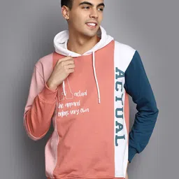 V-Mart Typography Printed Hooded Cotton Pullover Sweatshirt-picture-27