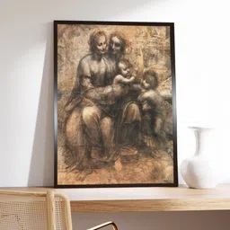 The Art House Brown & Grey Canvas Painting Wall Art-picture-34