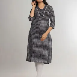 Krati Creations Leheriya Printed Kurta-picture-33