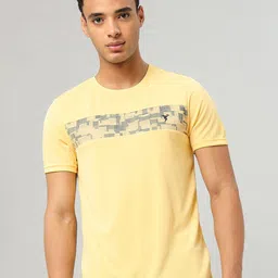 Technosport Printed Antimicrobial Slim Fit Sports T-shirt-picture-51