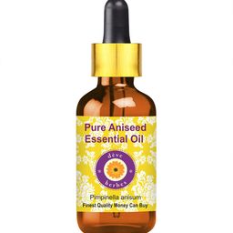 Deve Herbes Pure Aniseed Essential Oil with Glass Dropper - Steam Distilled - 15ml-picture-41