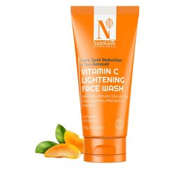 Nutriglow Advanced Organics Dark Spot Reduction & Tan Removal Vitamin C Lightening Face Wash 100gm-picture-15