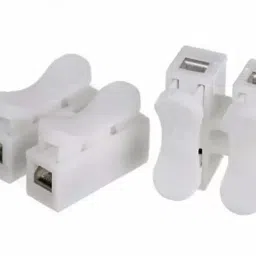 CH-2 Way Quick Push Type Lock Electric Wire Connectors Terminal (Pack of 5 Pcs) image 2