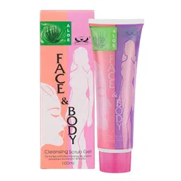 elecsera STRAWBERRY FACE & BODY CLEANSING SCRUB GEL (100 ml) image 1