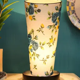 Devansh White Wooden Table Lamps image 4