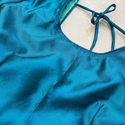 Fabcartz Woven Design Zari Art Silk Semi-Stitched Lehenga & Unstitched Blouse With Dupatta image 5