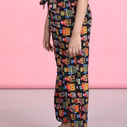 Cutiekins Geometric Printed Straight Fit Palazzos image 4