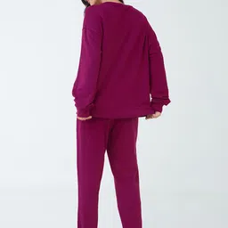 I like me Typography Printed Round Neck Night Suit image 5