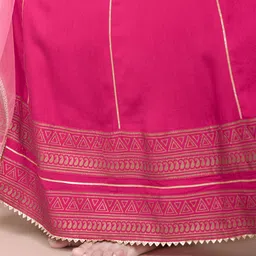 HERE&NOW Girls Printed Ready to Wear Lehenga & Blouse With Dupatta image 5