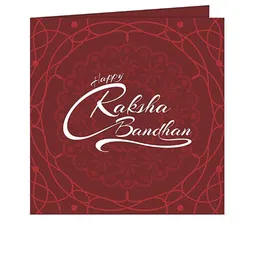 Anouk Set Of 2 Rakhi With 2 Greeting Card Gift Set image 3