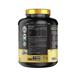 One Science Nutrition (OSN) 100% Iso Gold Whey Protein 5 lbs [ Grass Fed Whey]- 27g Protein, 5.3g Glutamine, 6.4g BCAA 2.27kg image 2