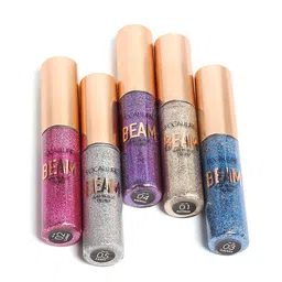 FOCALLURE Beam Heavy Metallic Waterproof Liquid Eyeliner 10 ml - Platinum 01 image 5