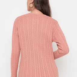 Zigo Women Cable Knit Woollen Cardigan image 2